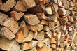 Brennholzstapel