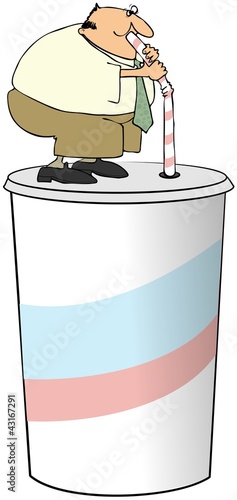 Illustration: Large Drink Large Drink