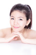 사진:young asian girl smile face close up young asian girl smile face close up