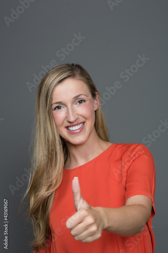 Foto: Daumen hoch Daumen hoch