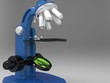 Illustration: Microscope isolated Microscope isolated