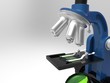Illustration: Microscope isolated Microscope isolated