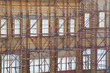 Photo: Old building under restoration construction Old building under restoration construction