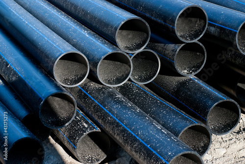 Photo: PVC pipes PVC pipes