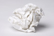Zerknülltes papier