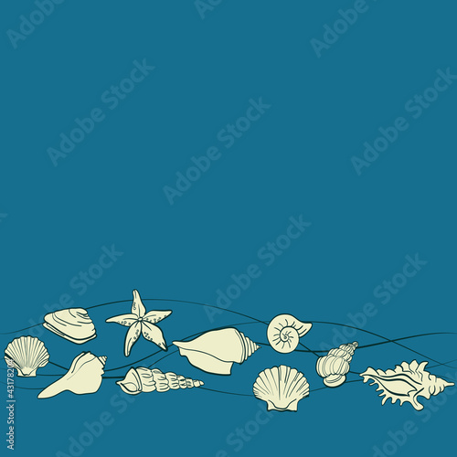 Вектор: sea vector seamless pattern sea vector seamless pattern