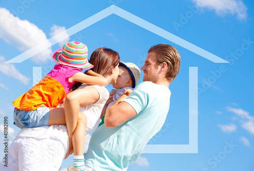 Foto: familie haus himmel familie haus himmel