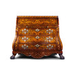 Antique style dresser isolated