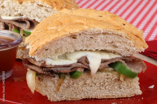 Photo: Sliced Roast Beef Sandwich Sliced Roast Beef Sandwich