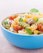 bowl of pasta salad