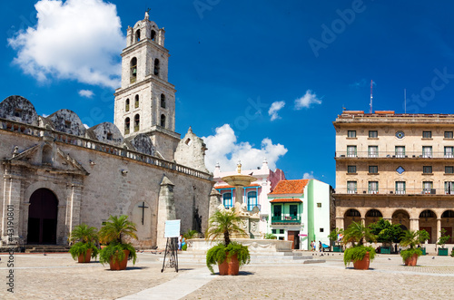 Photo: The square of San Francisco in Old Havana The square of San Francisco in Old Havana