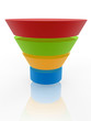blank funnel diagram
