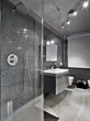 Photo: bagno moderno con box doccia e mobile per il lavabo bagno moderno con box doccia e mobile per il lavabo
