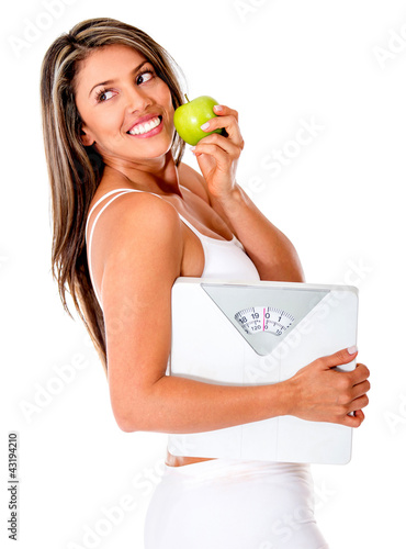 Photo: Healthy eating woman Healthy eating woman