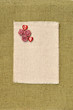 Vintage craft frame border canvas background