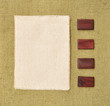 Photo: Canvas craft background frame border Canvas craft background frame border