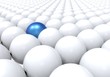 Illustration: Unique Ball Standing Out 2 Unique Ball Standing Out 2