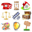 Vector: Set of icons Set of icons