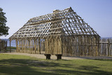 Photo: Re-creation of early Jamestown structure at James Fort on Jamestown Island, America's Birthplace, the place of the first permanent English colony in America, May 13, 1607. Re-creation of early Jamestown structure at James Fort on Jamestown Island, America's Birthplace, the place of the first permanent English colony in America, May 13, 1607.