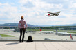 Girl in the airport