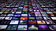 Video wall panorama perspective