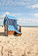 Sommerstrandkorb hochkant