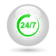 Bouton icône 24/7