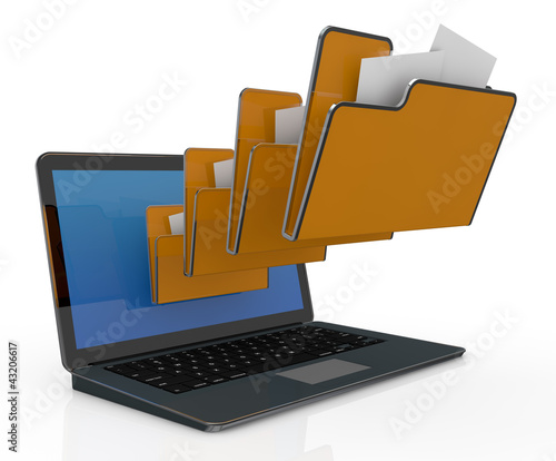 Ilustración: computer data computer data