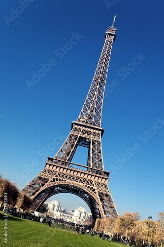 Photo: Eiffel tower in Paris Eiffel tower in Paris