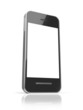 Illustration: Black smart phone Black smart phone