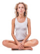 Photo: Young woman sitting Young woman sitting
