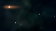 A virtual flight through stars and nebulas. Seamless loop.