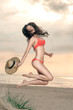 girl with a diffuse edge transfer rate of jump