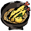 天ぷらうどん、そば