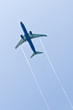 Plane and trails