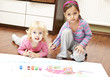 Photo: Little girl have a drawing concept Little girl have a drawing concept