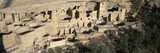 Photo: Panoramic view of Cliff Palace cliff dwelling Indian ruin, the largest in North America, Mesa Verde National Park, Southwestern Colorado Panoramic view of Cliff Palace cliff dwelling Indian ruin, the largest in North America, Mesa Verde National Park, Southwestern Colorado