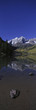 Photo: Panoramic view of autumn colors of Aspens reflecting in lake under Maroon Bells, Colorado, near Aspen Panoramic view of autumn colors of Aspens reflecting in lake under Maroon Bells, Colorado, near Aspen