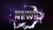 Video: BUSINESS NEWS Text in Particle (Double Version) Blue - HD1080 BUSINESS NEWS Text in Particle (Double Version) Blue - HD1080