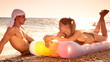 Video: Couple On The Beach Couple On The Beach