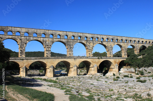 Photo: Le pont du gard Le pont du gard