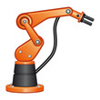 Vector: Robotic arm Robotic arm