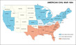 American Civil War Map