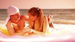 Video: Young Couple On The Beach Young Couple On The Beach