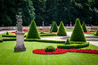 Statue in a beautiful park