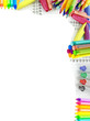 stylos en coin de page