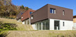 beautiful modern house with garden, outdoor