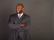 Foto: Smiling Young Black Business Man Smiling Young Black Business Man