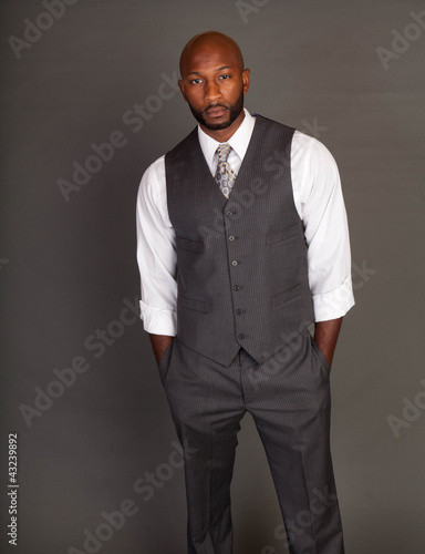 Foto: Young Black Business Man Young Black Business Man