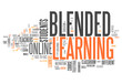 Illustration: Word Cloud "Blended Learning" Word Cloud "Blended Learning"